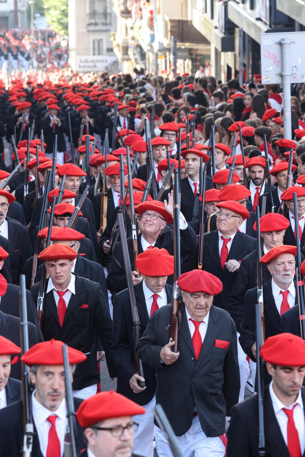 El Alarde tradicional en imágenes
