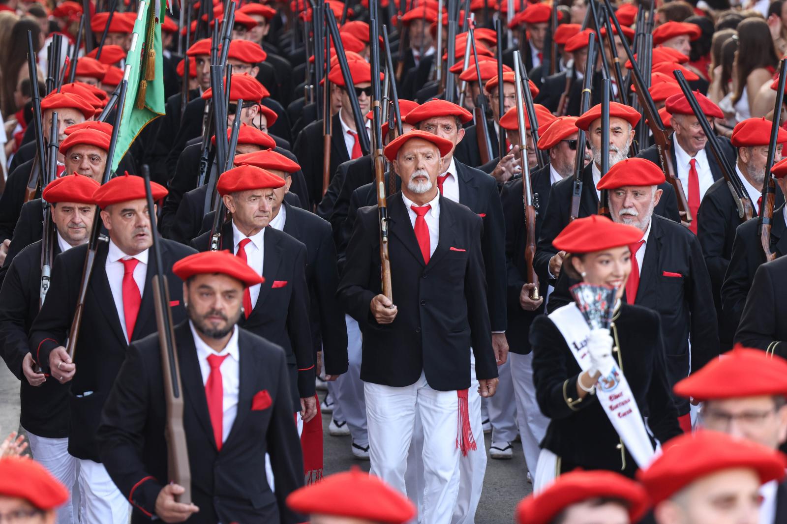 El Alarde tradicional en imágenes