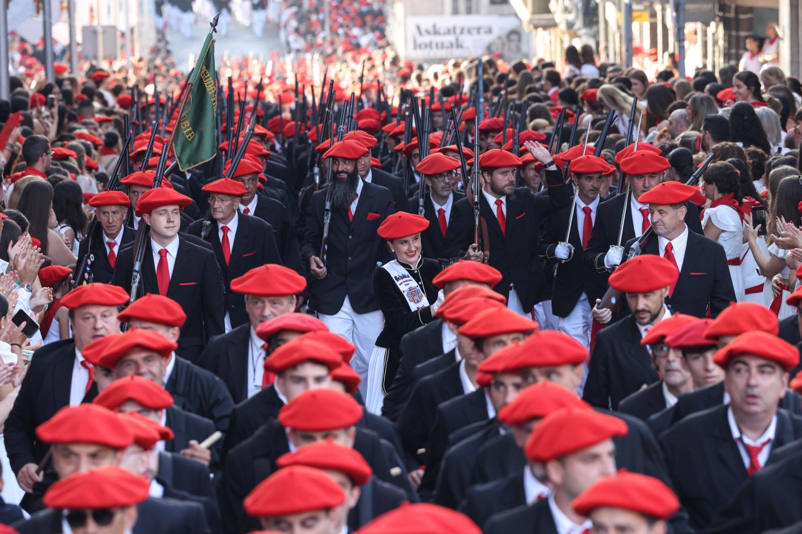 El Alarde tradicional en imágenes