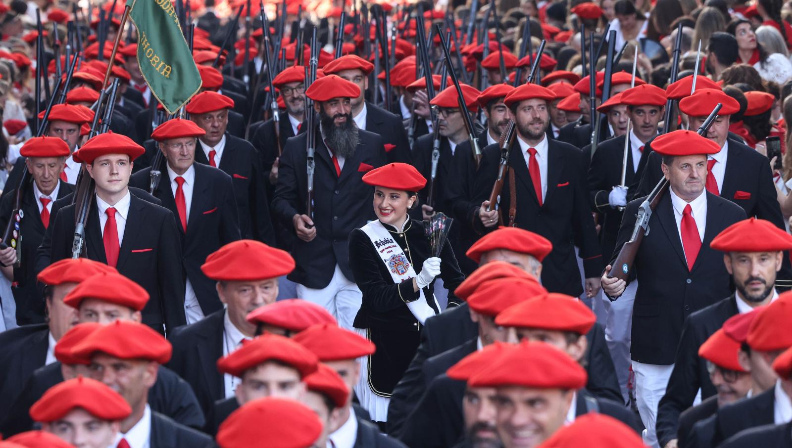 El Alarde tradicional en imágenes