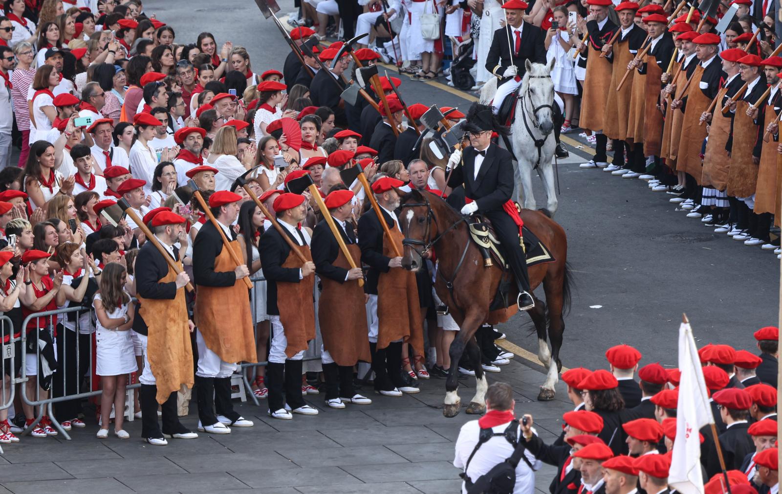 El Alarde tradicional en imágenes