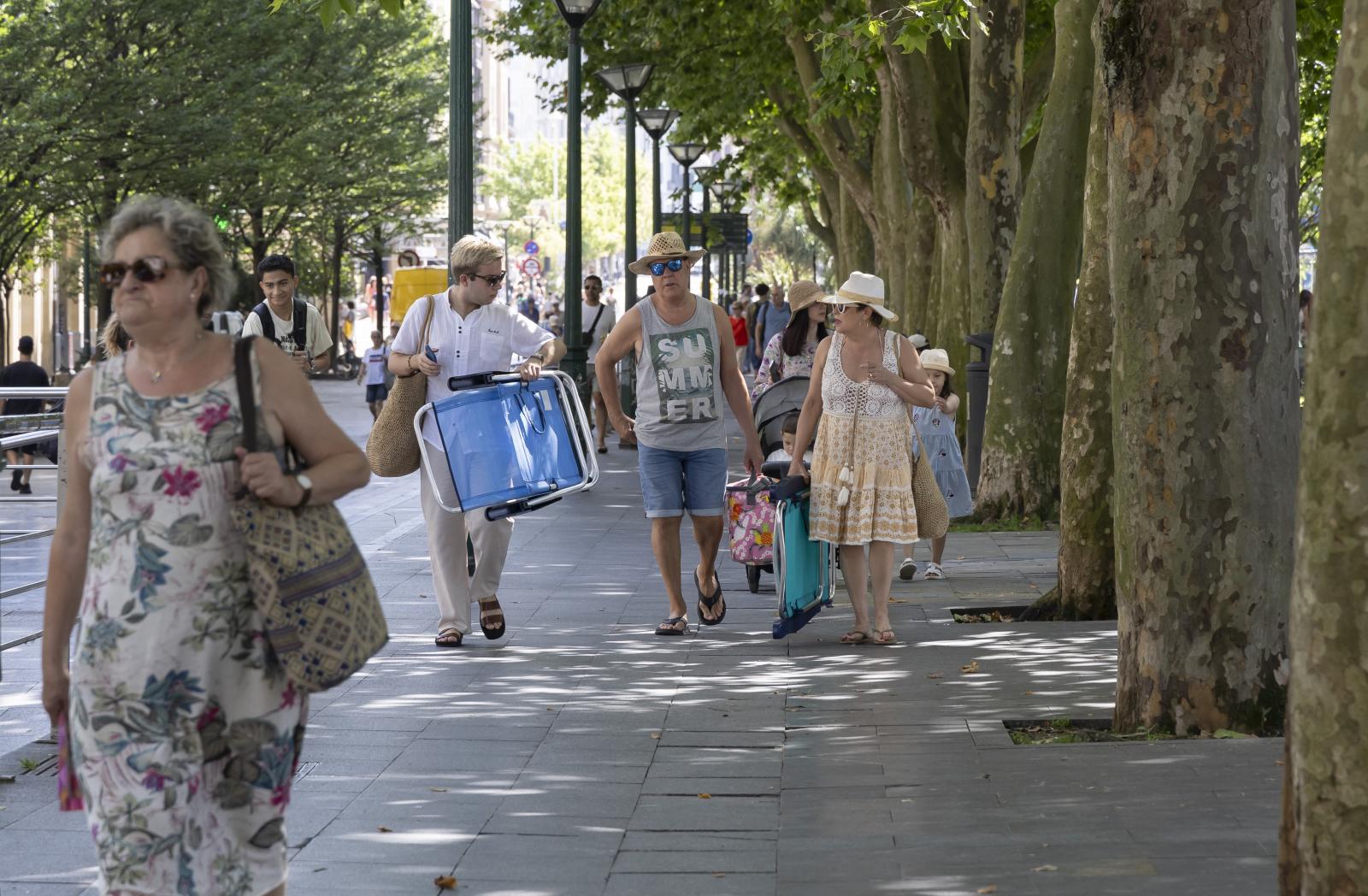 Gipuzkoa despide junio con ola de calor