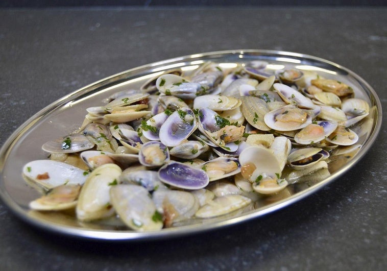 Receta de coquinas al ajillo