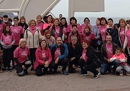 Legazpiarras en la marcha de Katxalin el pasado noviembre, en Donostia.
