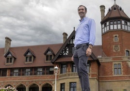 Unai Aberasturi, presidente de la Autoridad Vasca de Protección de Datos, ayer en Donostia.