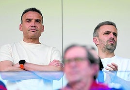 Sergio y Erik Bretos ultiman los detalles delnuevo proyecto.