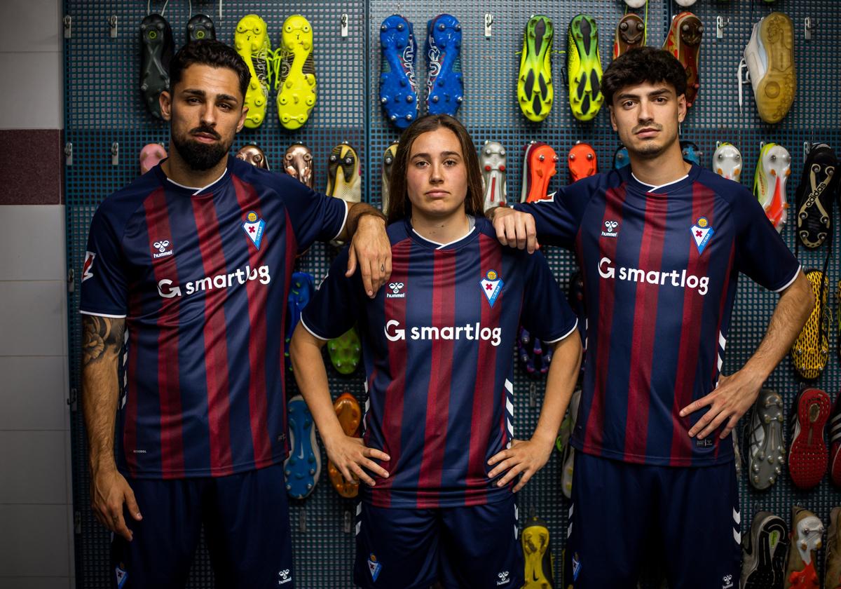 Primera equipación SD Eibar para la campaña 2025/26