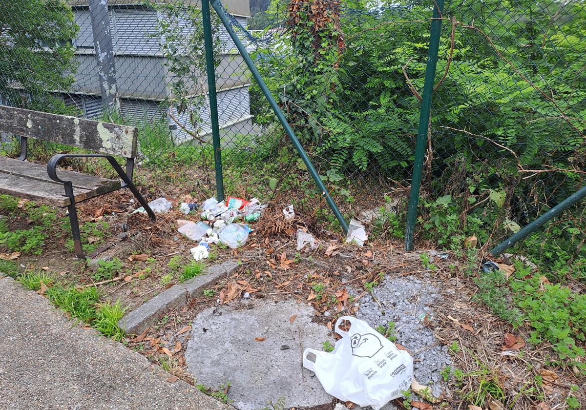 Los jardines no se limpian