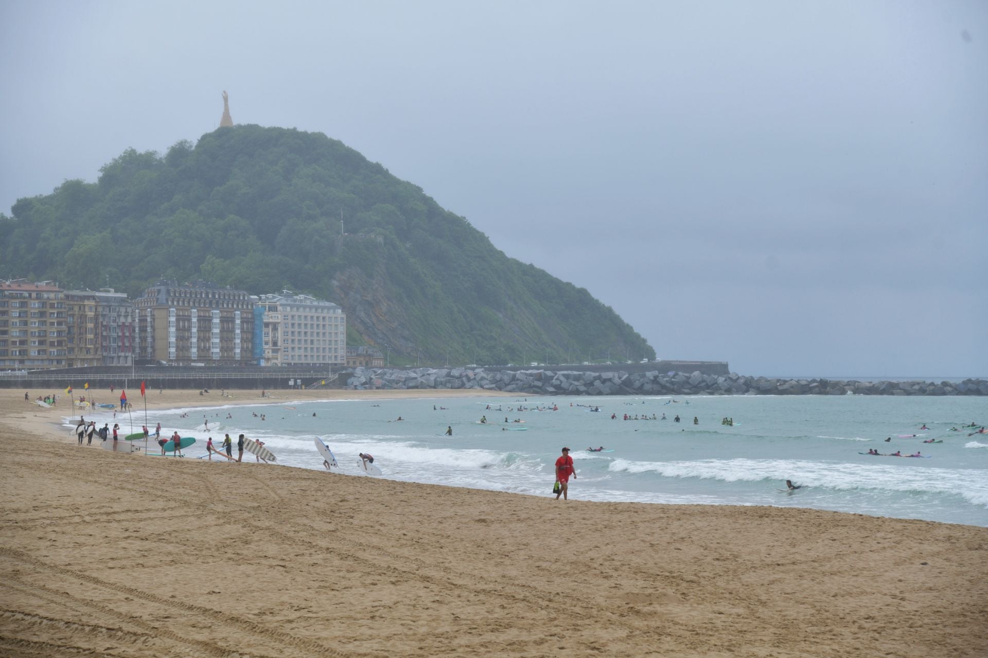 Gipuzkoa se refresca con lluvias y bajadas de temperatura