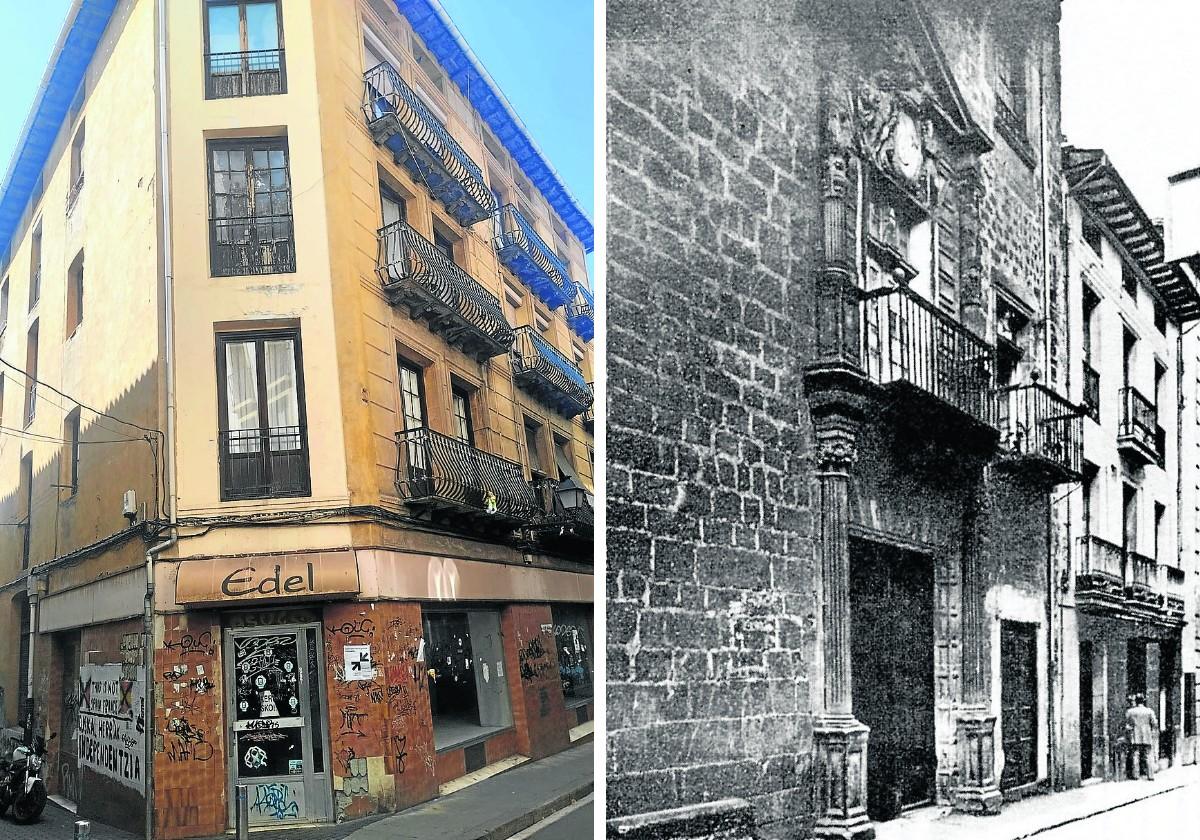Edificio del antiguo cine Novedades que se derribará en verano.
