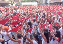 Los sanfermines estallan en Antxo
