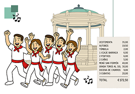 Esto es lo que te vas a gastar un día de San Fermín