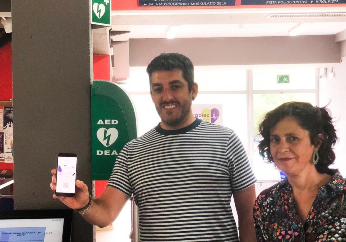 Presentación de la iniciativa en el polideportivo.