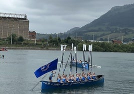 Zarautz ondea la bandera tras su triunfo anterior en Astillero