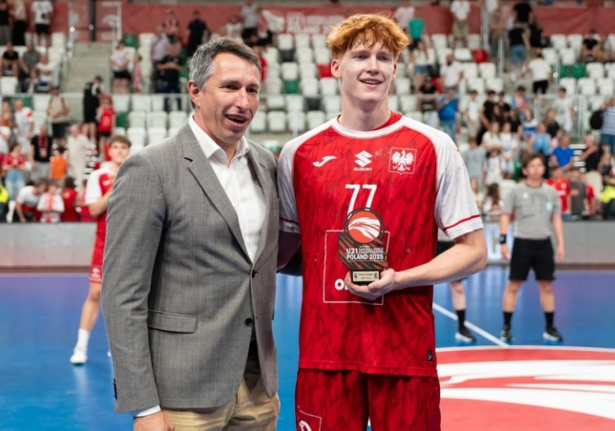 Mielczarski, MVP en el último partido de Polonia en el Mundial.