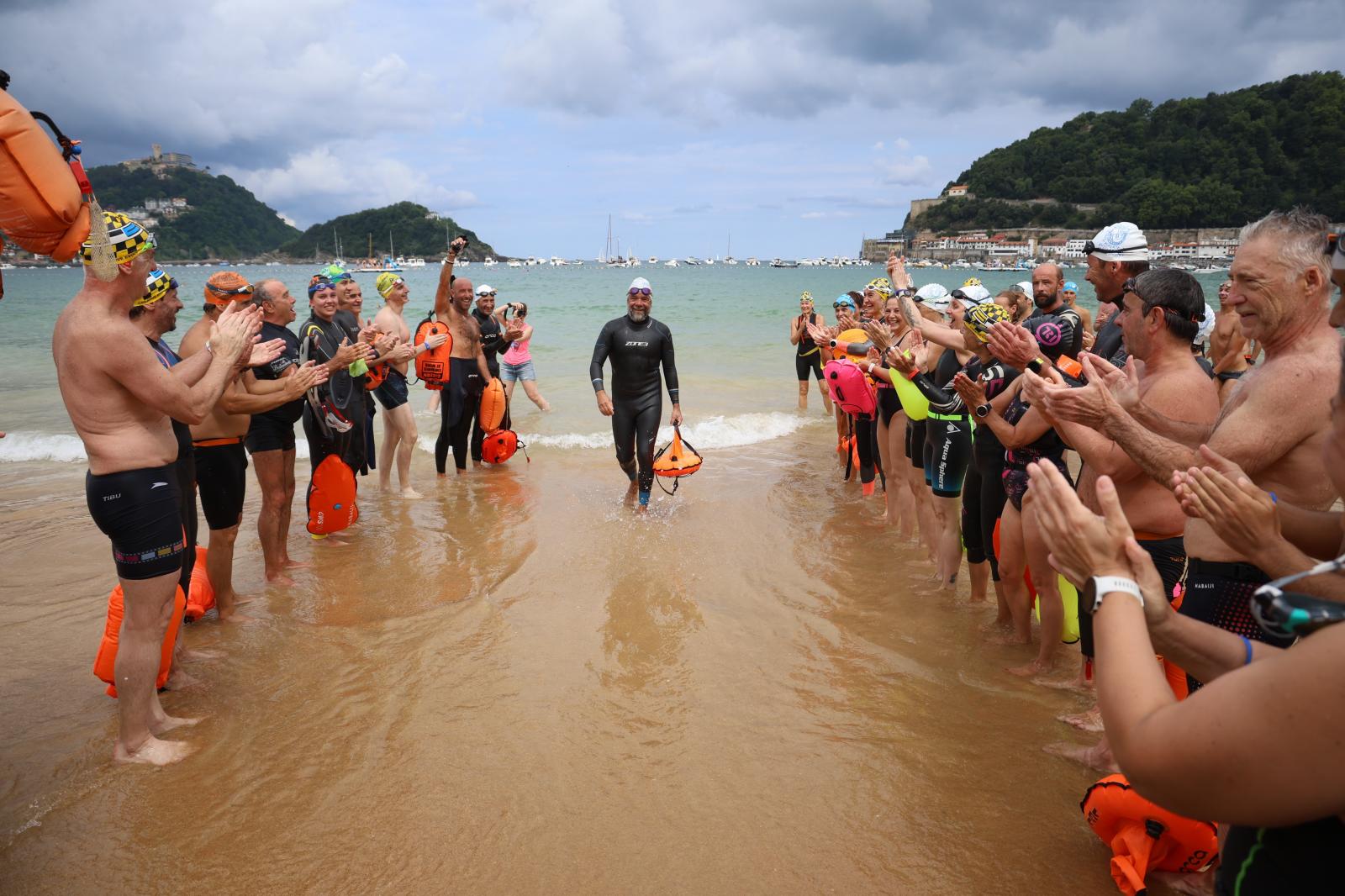 De Getaria a Donostia por la esclerosis múltiple