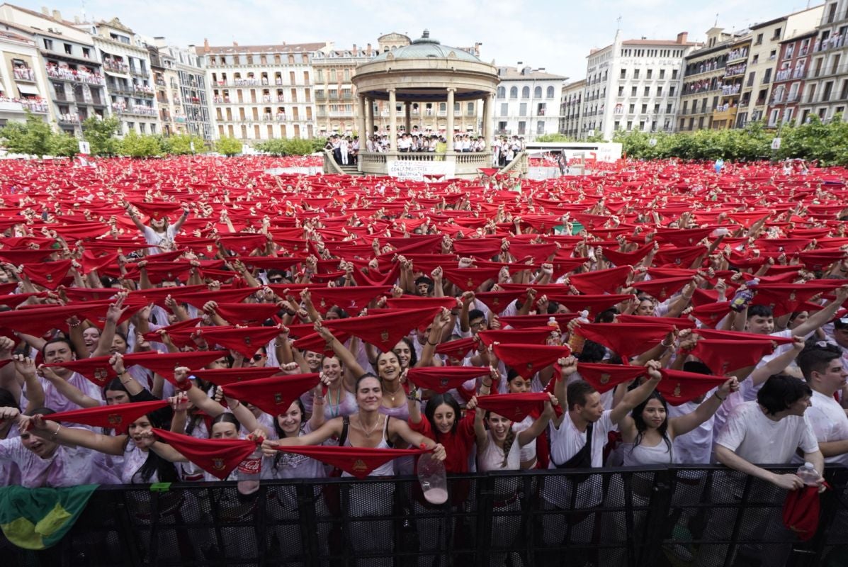 Ambientazo en San Fermín
