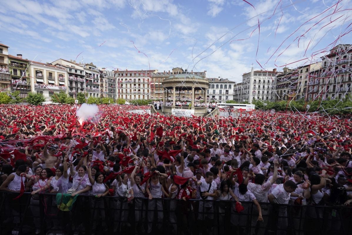Ambientazo en San Fermín