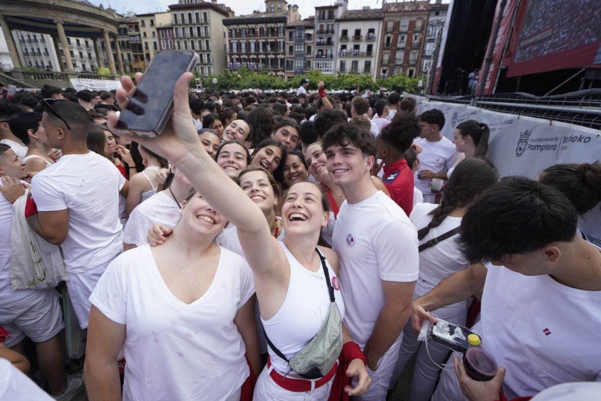 Ambientazo en San Fermín