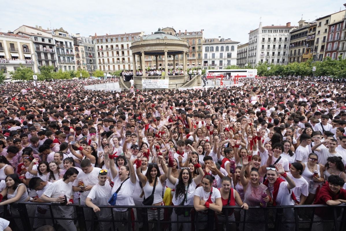 Ambientazo en San Fermín