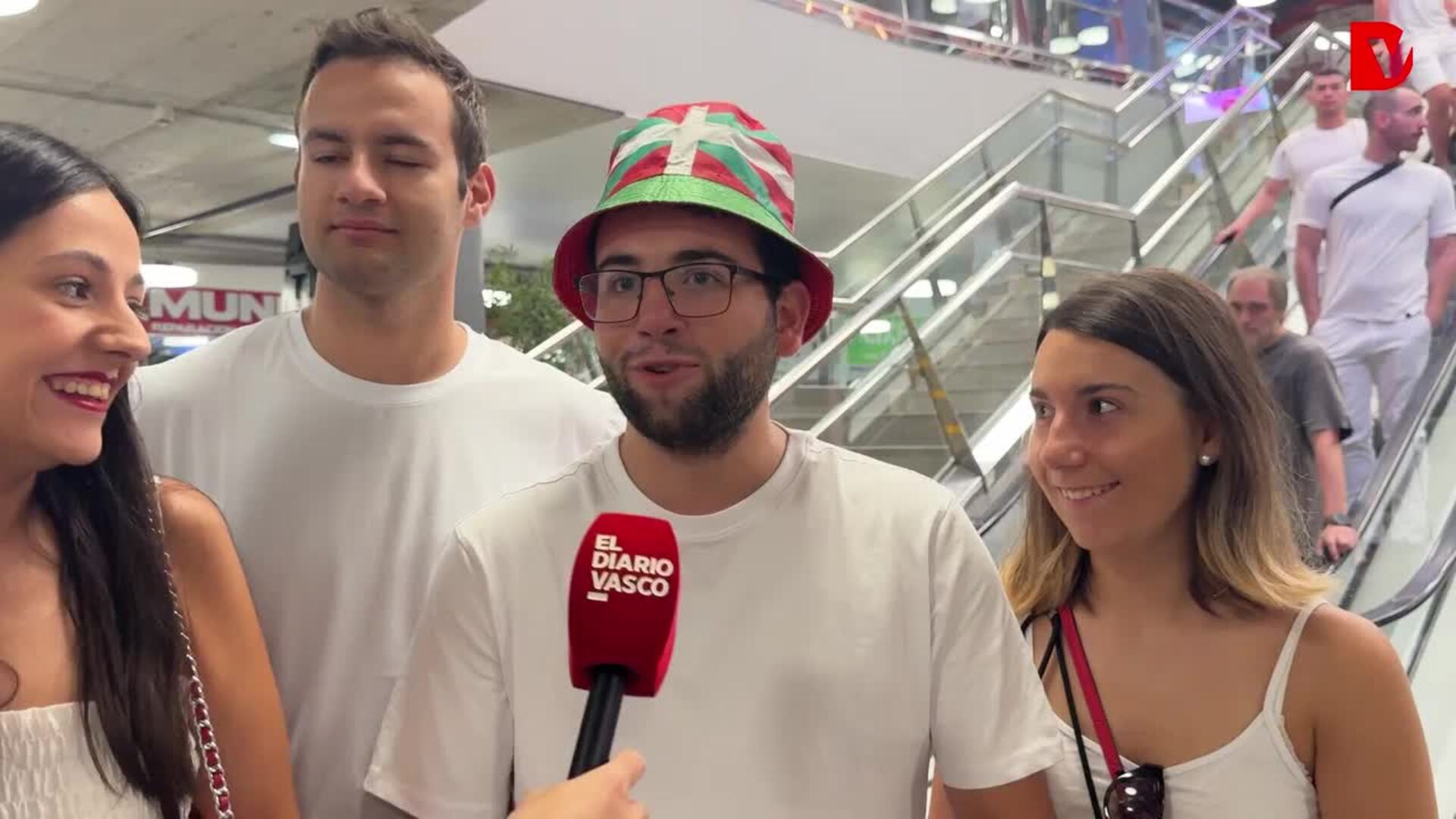 «Tenemos muchas ganas de Sanfermines, aunque es una pena que mañana haya que trabajar»