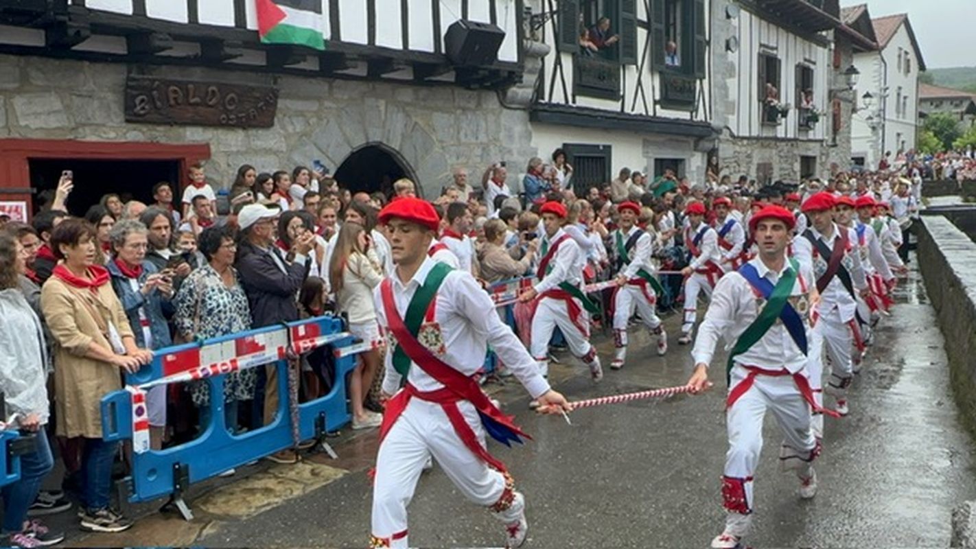 Lesaka disfruta de su día grande