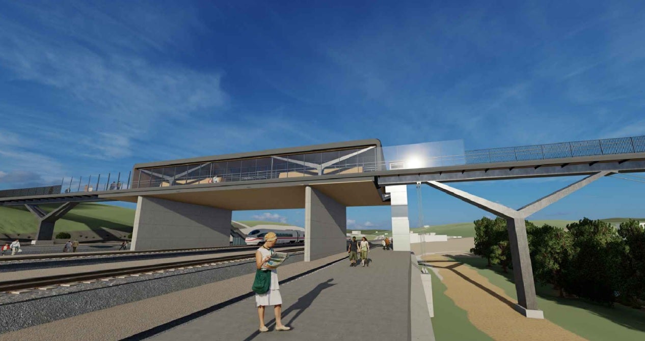Así será la estación de tren de Cercanías de Astigarraga