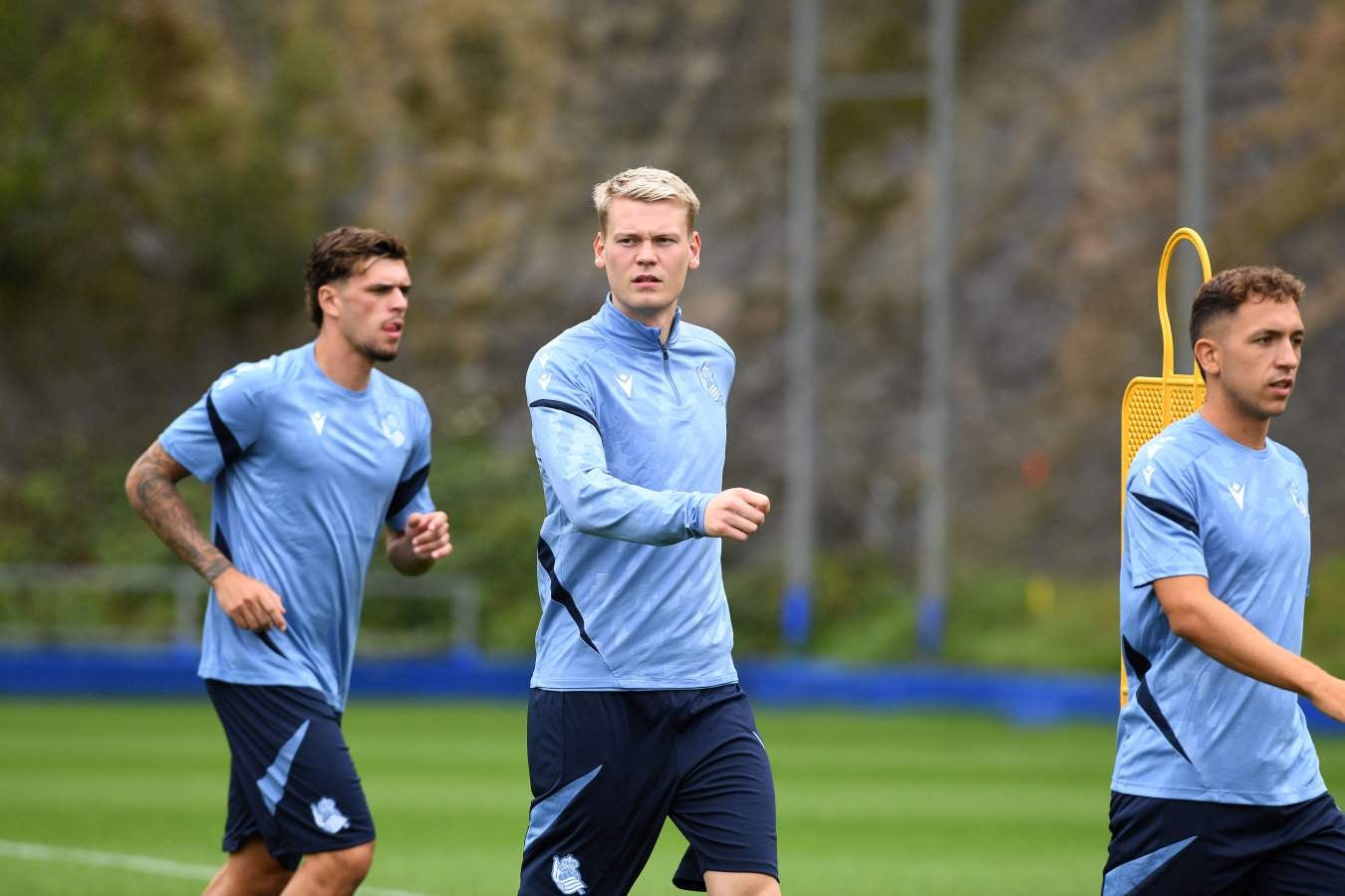Sergio se estrena en Zubieta