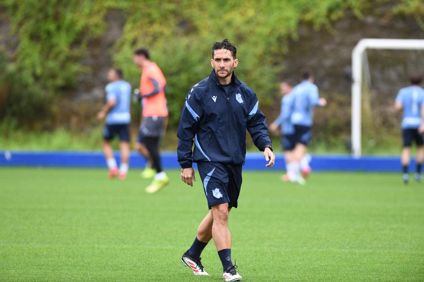 Sergio se estrena en Zubieta