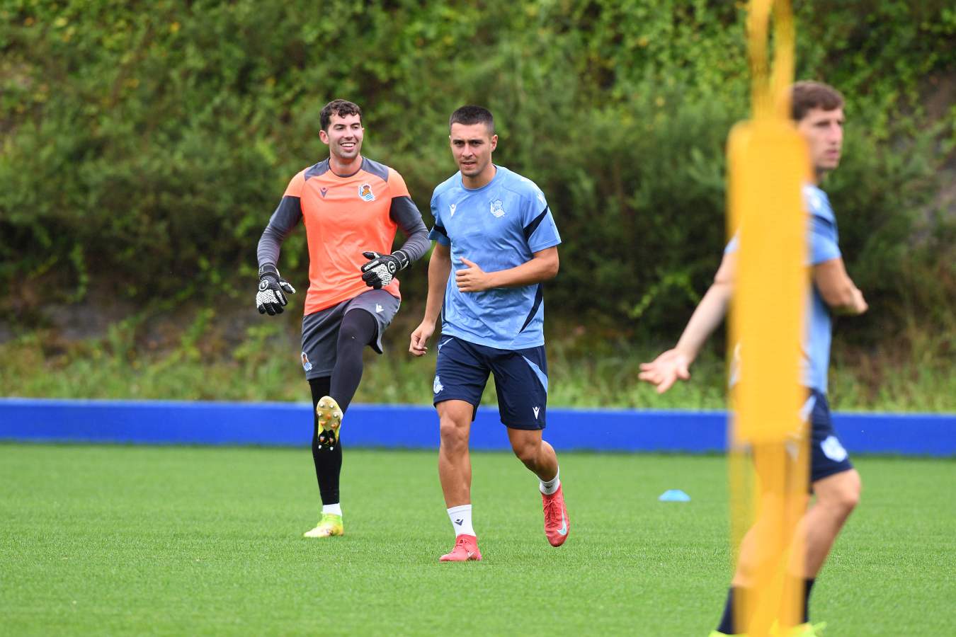 Sergio se estrena en Zubieta