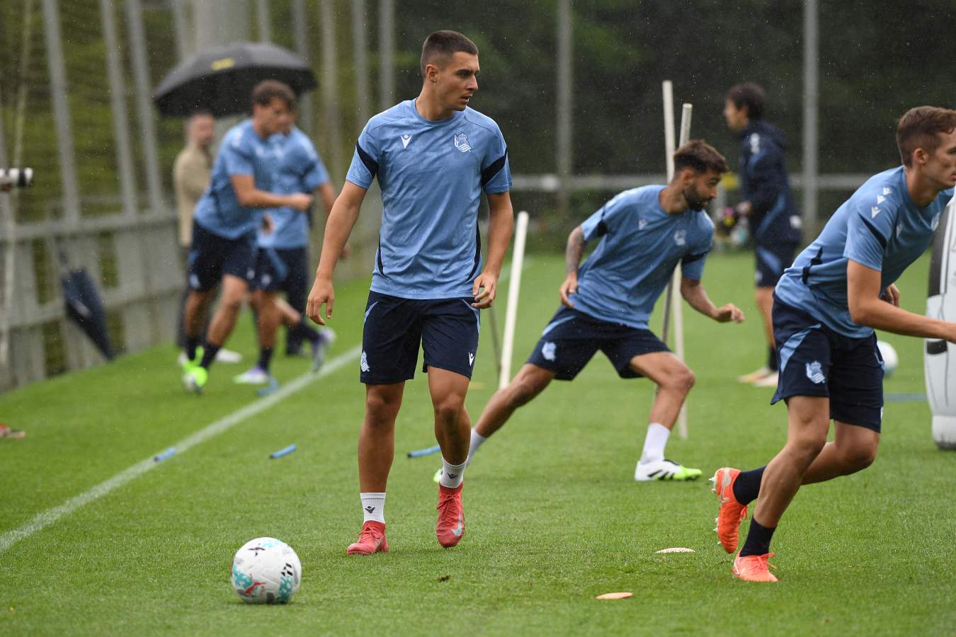 Sergio se estrena en Zubieta