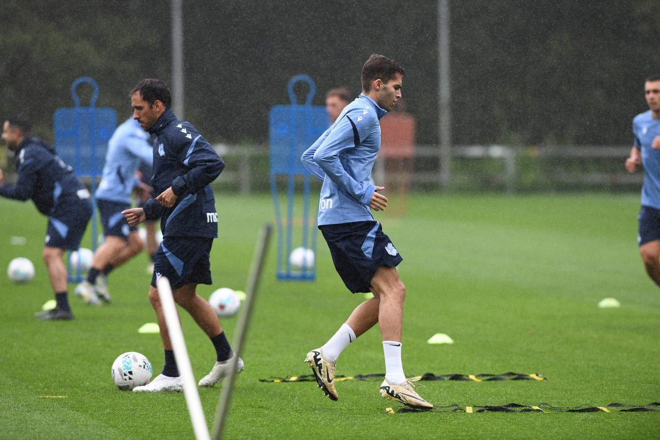 Sergio se estrena en Zubieta
