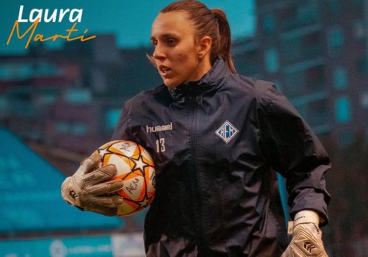 El club anunció ayer el fichaje de Laura Martí.