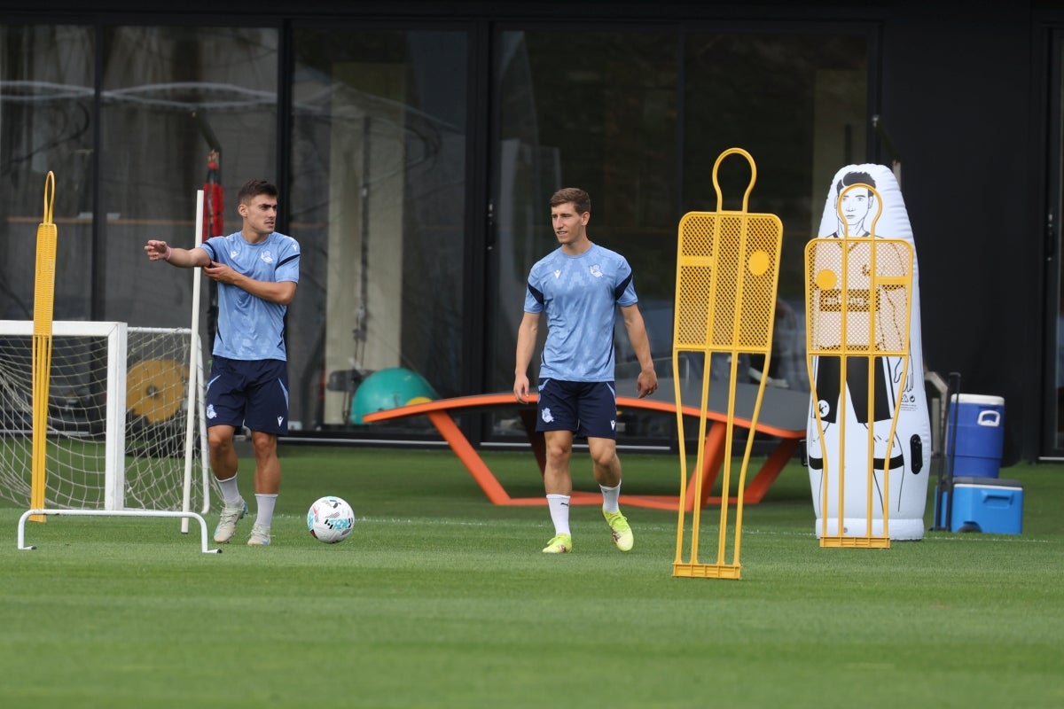 Entrenamiento al calor de la afición