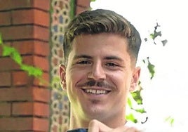 Moreno con la camiseta del Eibar