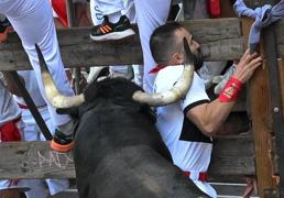 Así ha sido el segundo encierro de San Fermín 2025
