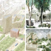 Así son los tres proyectos finalistas que darán forma al nuevo barrio sobre las vías del Topo en Easo