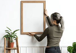 Coloca el cuadro ideal a la perfección.