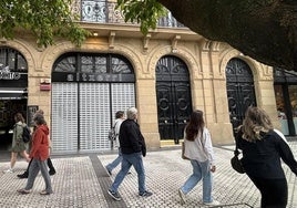 La persiana del Altxerri volverá a subirse dentro de quince días.