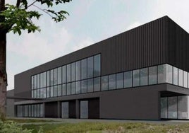 Imagen del futuro edificio que albergará los nuevos estudios de Euskadi Irratia y Gaztea.