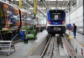 Bélgica decidirá el próximo día 23 si mantiene con CAF el 'contrato del siglo' para construir 600 trenes