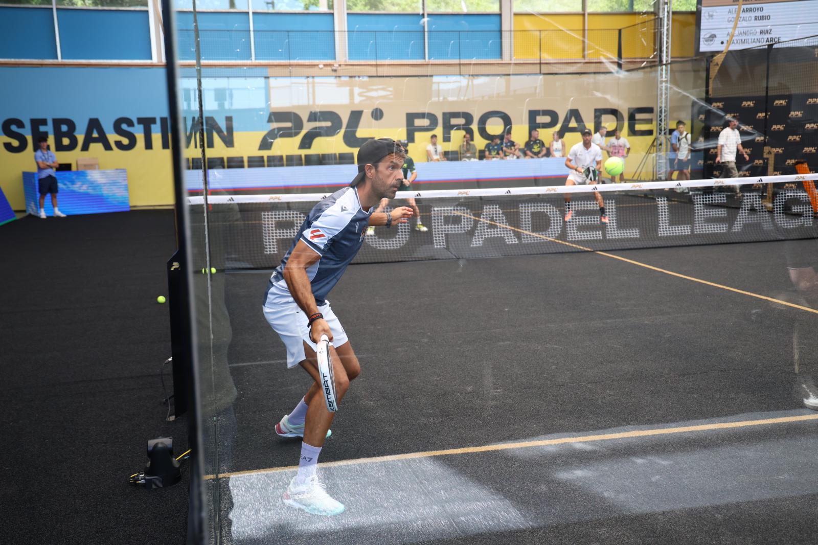 Xabi Prieto y Fernando Llorente se miden a las estrellas del Pro Padel League