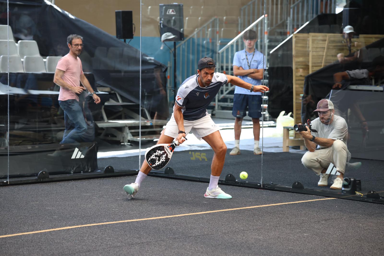 Xabi Prieto y Fernando Llorente se miden a las estrellas del Pro Padel League