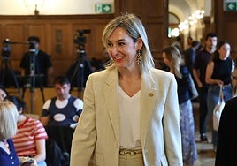 La portavoz del Gobierno Vasco, Maria Ubarretxena.