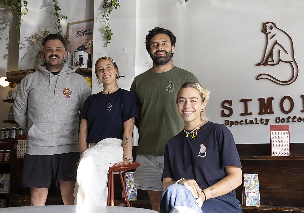 El equipo del Simona Specialty Coffee Club