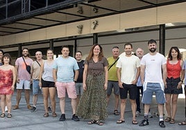 Miembros de EH Bildu de Lasarte-Oria han querido valorar la gestión en el ecuador de la legislatura.