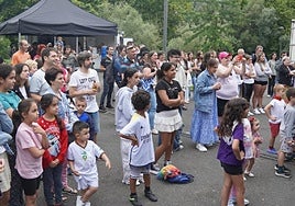 Los vecinos de la zona de Karrika participarán este fin de semana en los actos festivos en el barrio.
