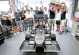 A conquistar las pistas europeas con un coche 'made in' Gipuzkoa