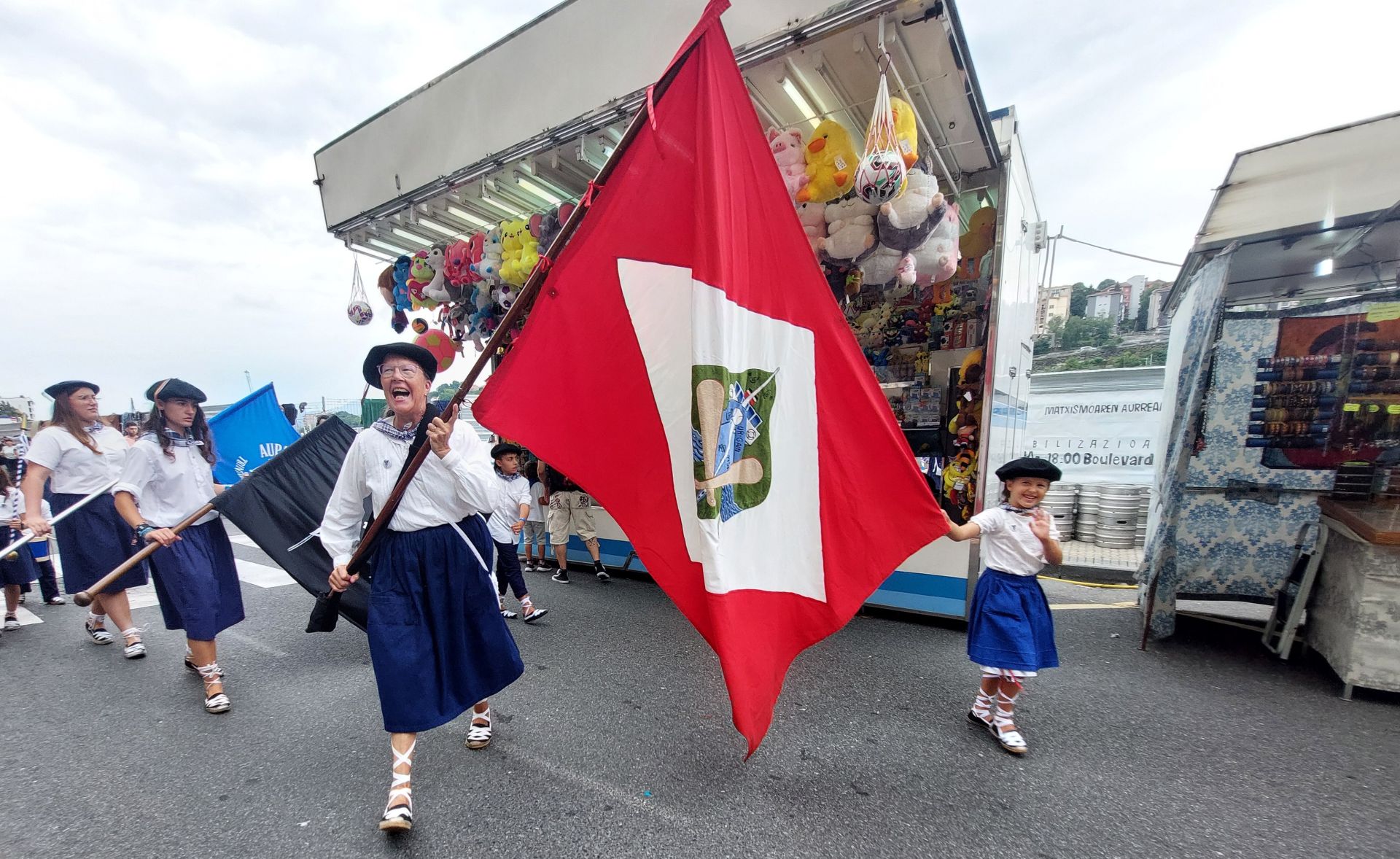 Las fiestas del Carmen, en Trintxerpe