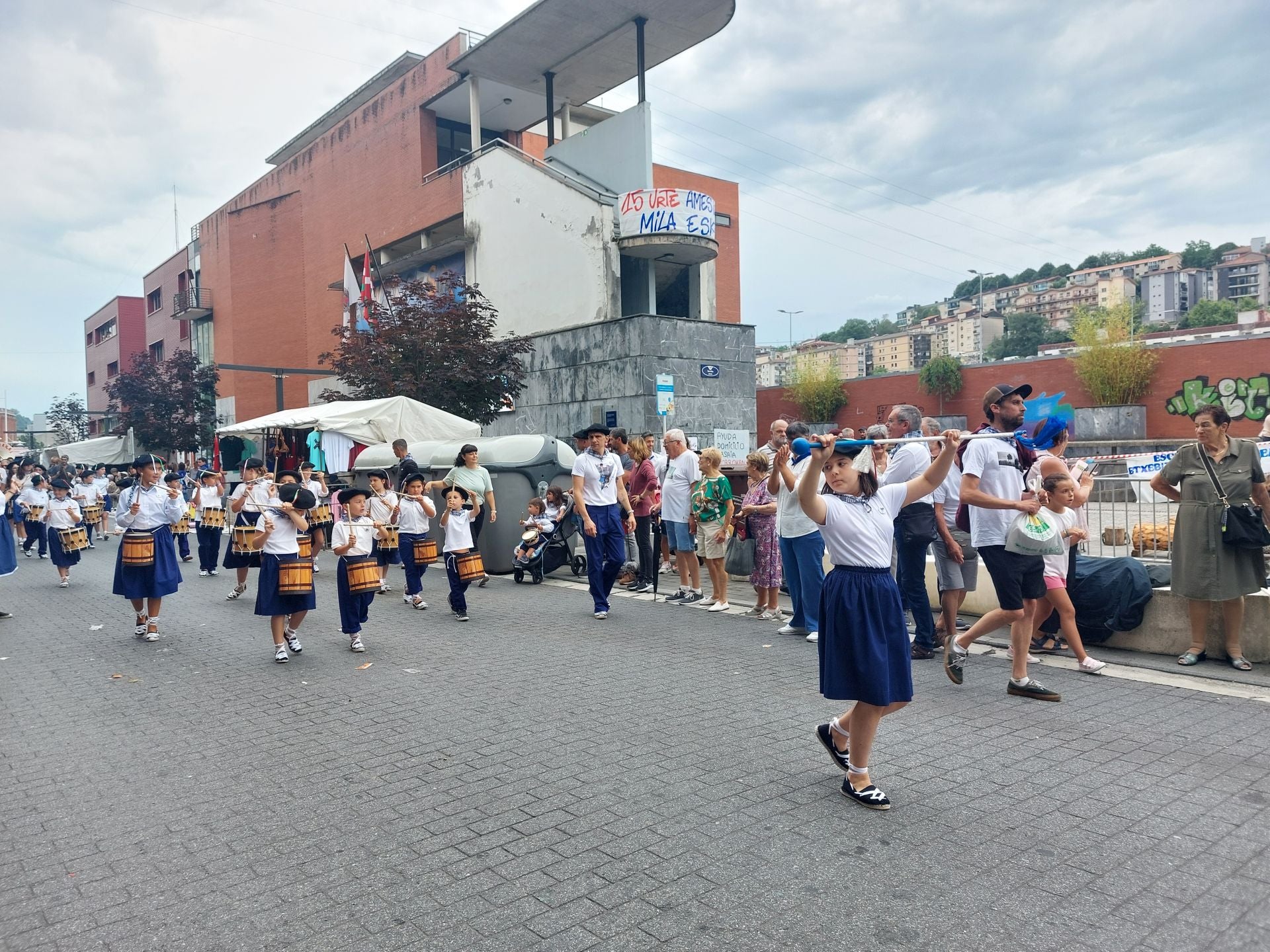 Las fiestas del Carmen, en Trintxerpe
